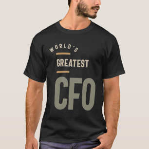 T-shirt Dons de CFO Funny Titre de l'emploi Profession - p