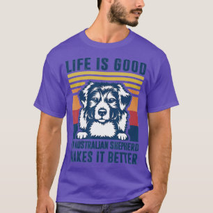T-shirt Dons de chien berger australien Hommes femmes Aust