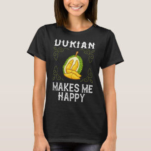 T-shirt Dons de fruits durians Roi des fruits Arbre