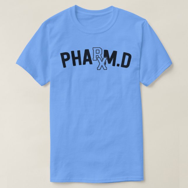 T-shirt Dons de pharmacien Funny Pharmacien Étudiant Rx Ph (Design devant)