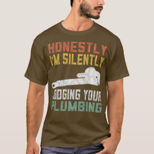T-shirt Dons De Plomber Mens Drôle Pour Hommes Plomberie R