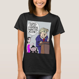 T-shirt Dons Drôle Pour Donald Boris Et Natasha Long Cadea