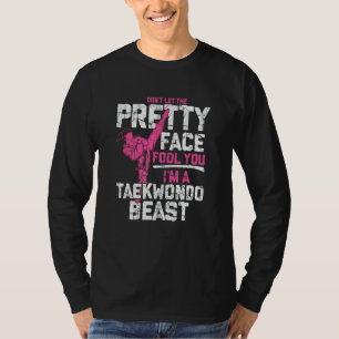 T-shirt Dons Taekwondo pour garçons Filles Adultes TKD 1