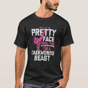 T-shirt Dons Taekwondo pour garçons Filles Adultes TKD 1