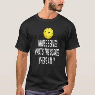 T-shirt Dont Serve Pickleball Joueur Ligue Chemise