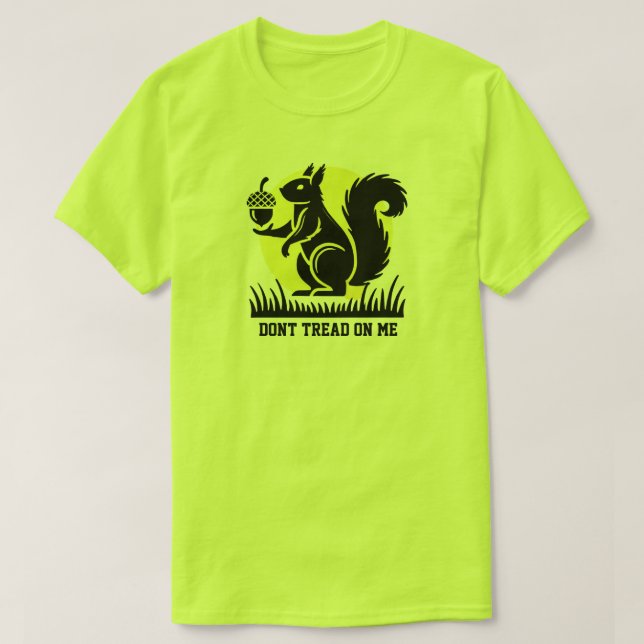 T-shirt DONT TREAD ON ME shirt  (Design devant)