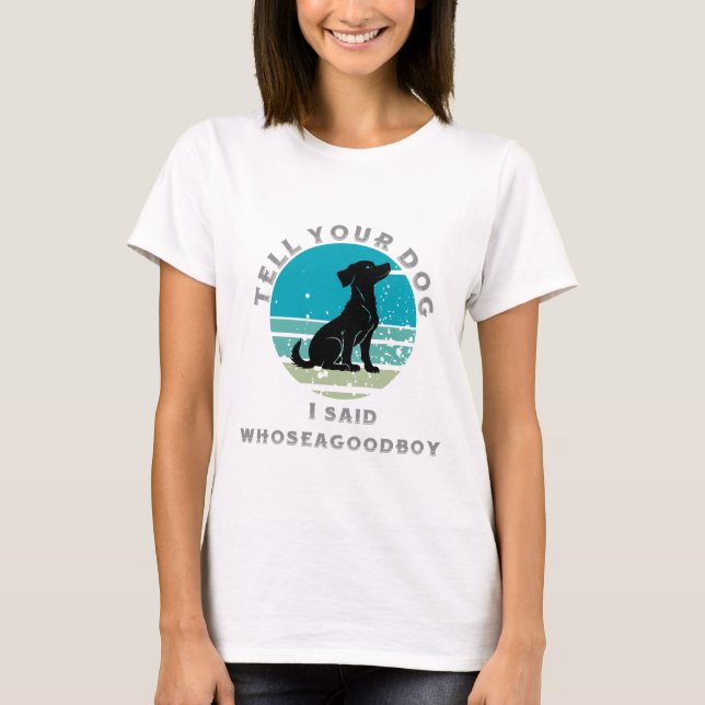 T-shirt Dont un bon garçon (Devant)