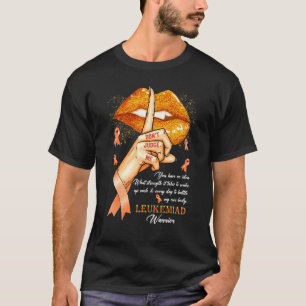 T-shirt Donu2019t Juge Me Leukemia Sensibilisation Orange 