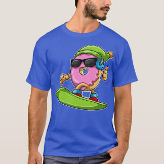 T-shirt Donut au Snowboard avec Bobble de snowboard