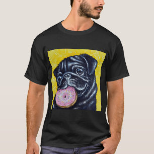 T-shirt Donut de carlin noir