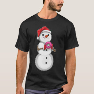 T-shirt Donut de Noël Snowman