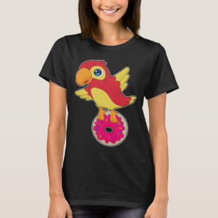 T-shirt Donut de perroquet