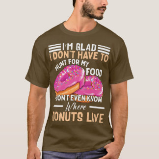 T-shirt Donut Lover Citation à cuire Doughnut Shop Proprié