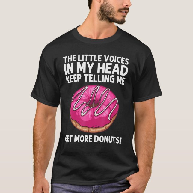 T-shirt Donut Pour Hommes Femme Donut Doughnut Foodie (Devant)