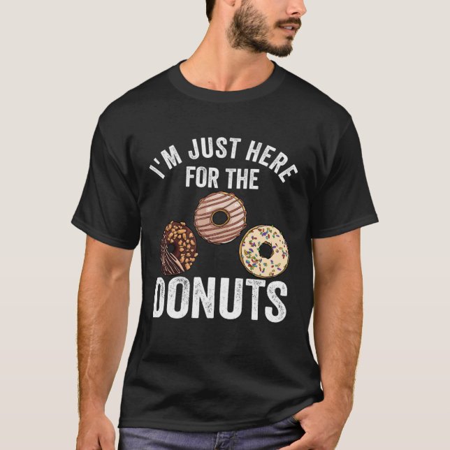 T-shirt Donut  Sprinkles for A Donut Themed Party (Devant)