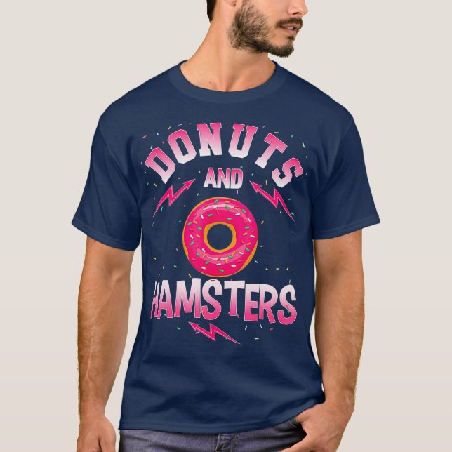 T-shirt Donuts Et HAMSTERS Doughnut HAMSTER (Devant)