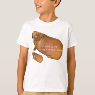 T-shirt Donx27t me parler ou à mon fils toujours geek Ligh