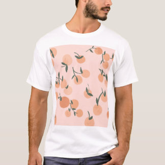 T-shirt Doodart : Orange Cherry Vintage Motif