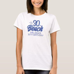 T-shirt Doodle 30 Tendu À La Main Est Un Anniversaire De P