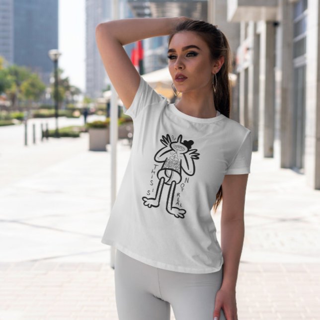 T-shirt Doodle de panique pittoresque (Créateur téléchargé)