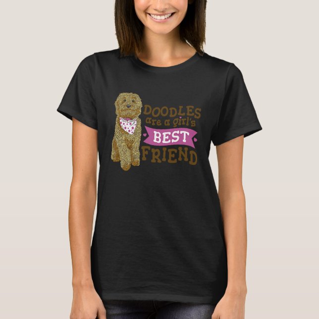 T-shirt Doodle  Goldendoodle Goldendoodle (Devant)
