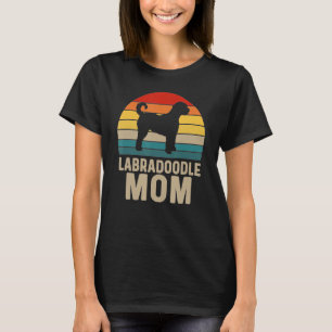 T-shirt Doodle Goldendoodle Retro Labradoodle Maman Chien