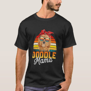 T-shirt Doodle Mama Best Goldendoodle Maman Ever Da de la
