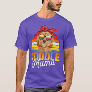 T-shirt Doodle Mama Best Goldendoodle Maman Ever Da de la 