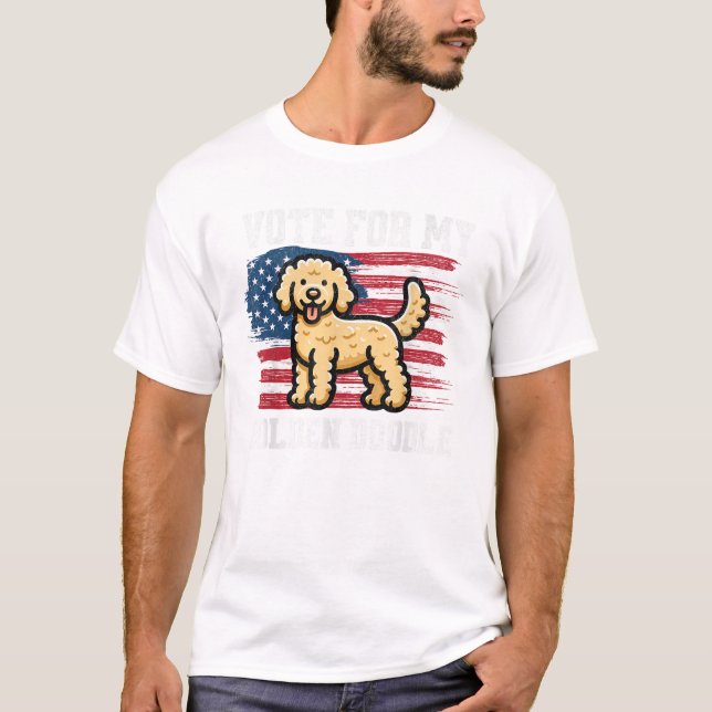 T-shirt Doodle President Election (Devant)
