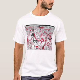 T-shirt Doodle Punk Rock #3 Vampire en COULEUR
