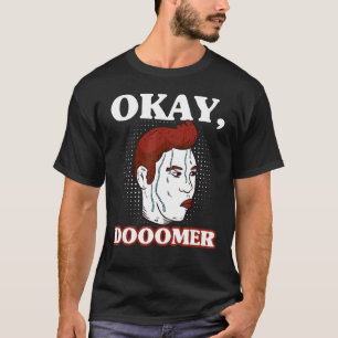 T-shirt Doomer Wojak mème Messy Boomer Doomed Nihilist