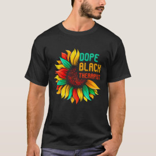 T-shirt Dope Black Therapist