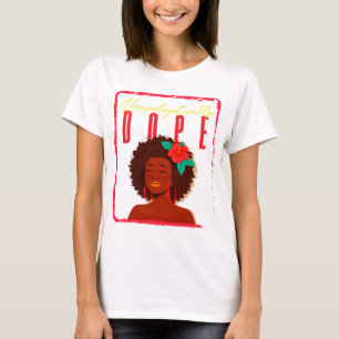 T-shirt Dope sans excuses   Chemises T Hip hop  