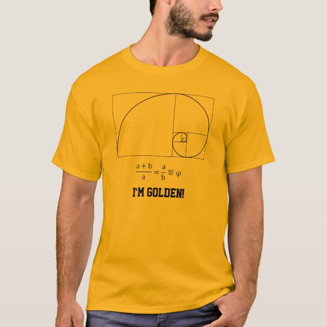 T-shirt d'or de rapport (Devant)