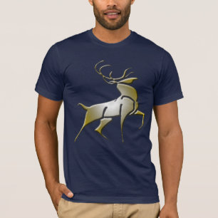 T-shirt d'or de renne