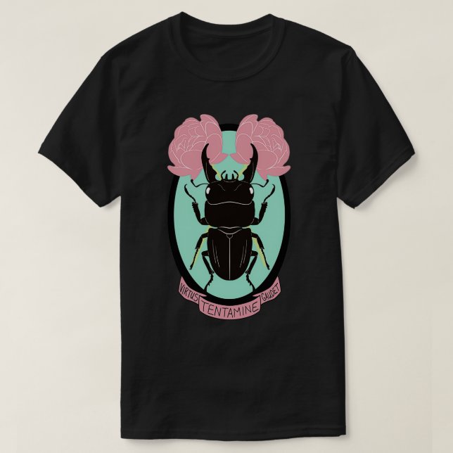 T-shirt Dorcus titanus quotForce se réjouit dans le challe (Design devant)