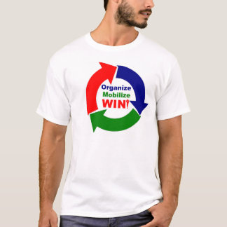 T-shirt d'Organiser-Mobiliser-Victoire