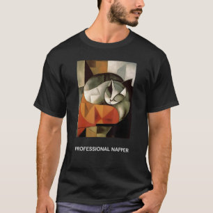 T-shirt Dormeuse professionnelle Ca pour PapaMaman chat