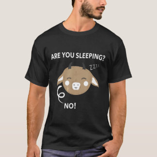 T-shirt Dormez-Vous Pas Vache Mignonne