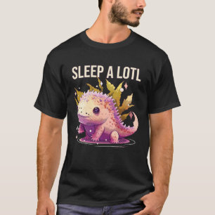 T-shirt Dormir beaucoup Axolotl Amphibien Poisson Marchant