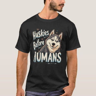 T-shirt Dormir de chien Aventure de musculation Huskyeam A
