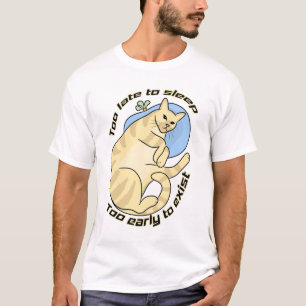 T-shirt Dormir - Feline privée  