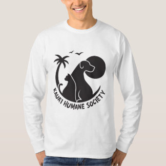 T-shirt Dormir long masculin avec logo noir KHS