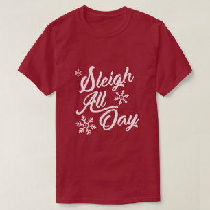 T-SHIRT DORMIR TOUTE LA JOURNÉE CADEAU DE NOËL
