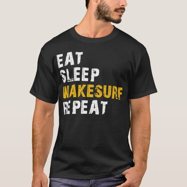 T-shirt dormir Wakesurf (Devant)