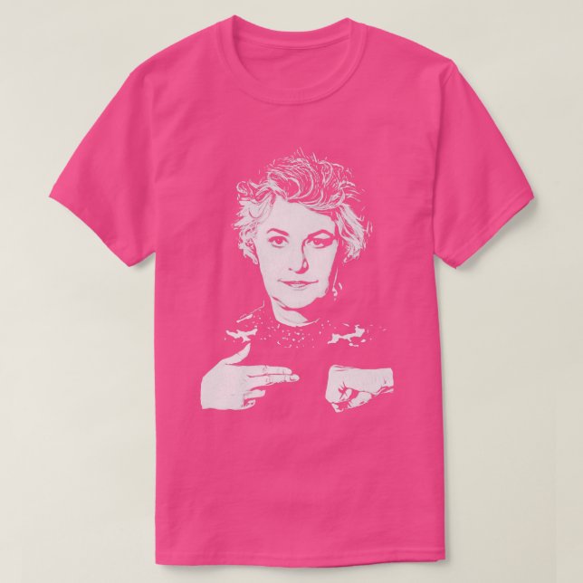 T-shirt Dorothy Zbornak Diriger les bijoux Bea Arthur Homm (Design devant)