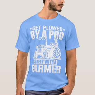 T-shirt Dors Avec Un Agriculteur Se Faire Enfoncer Par Une