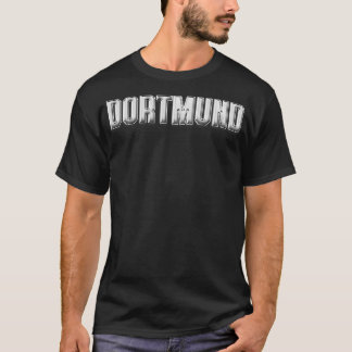 T-shirt Dortmund Stadt Rétro Dortmunder Ruhrgebiet