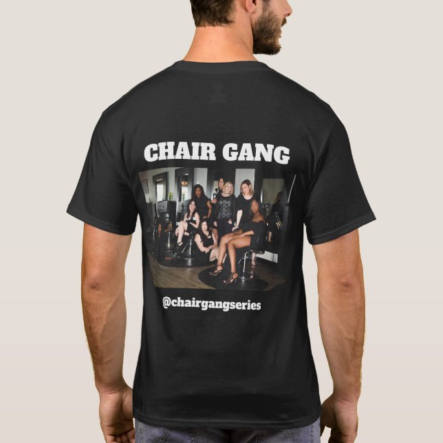 T-shirt Dos de BANDE de CHAISE, plancher (Dos)