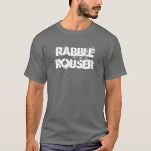 T-shirt Dos d'en blanc de Rouser T de cohue